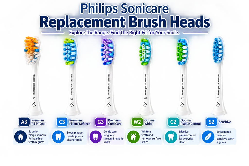 Find Your Perfect Philips Sonicare Brush Head: Compare Models & Benefits
