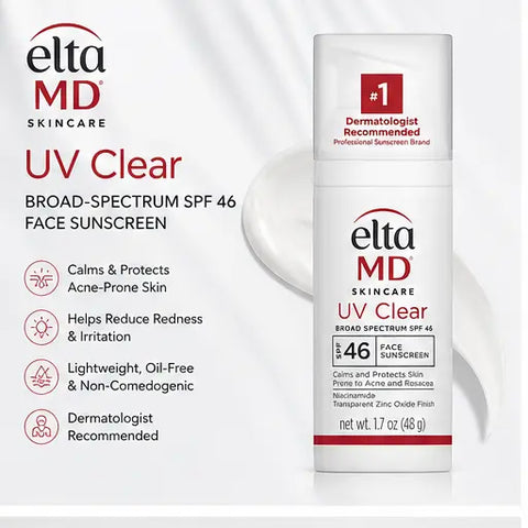 EltaMD UV Clear Broad-Spectrum SPF 46 Facial Sunscreen Eshoppingmart