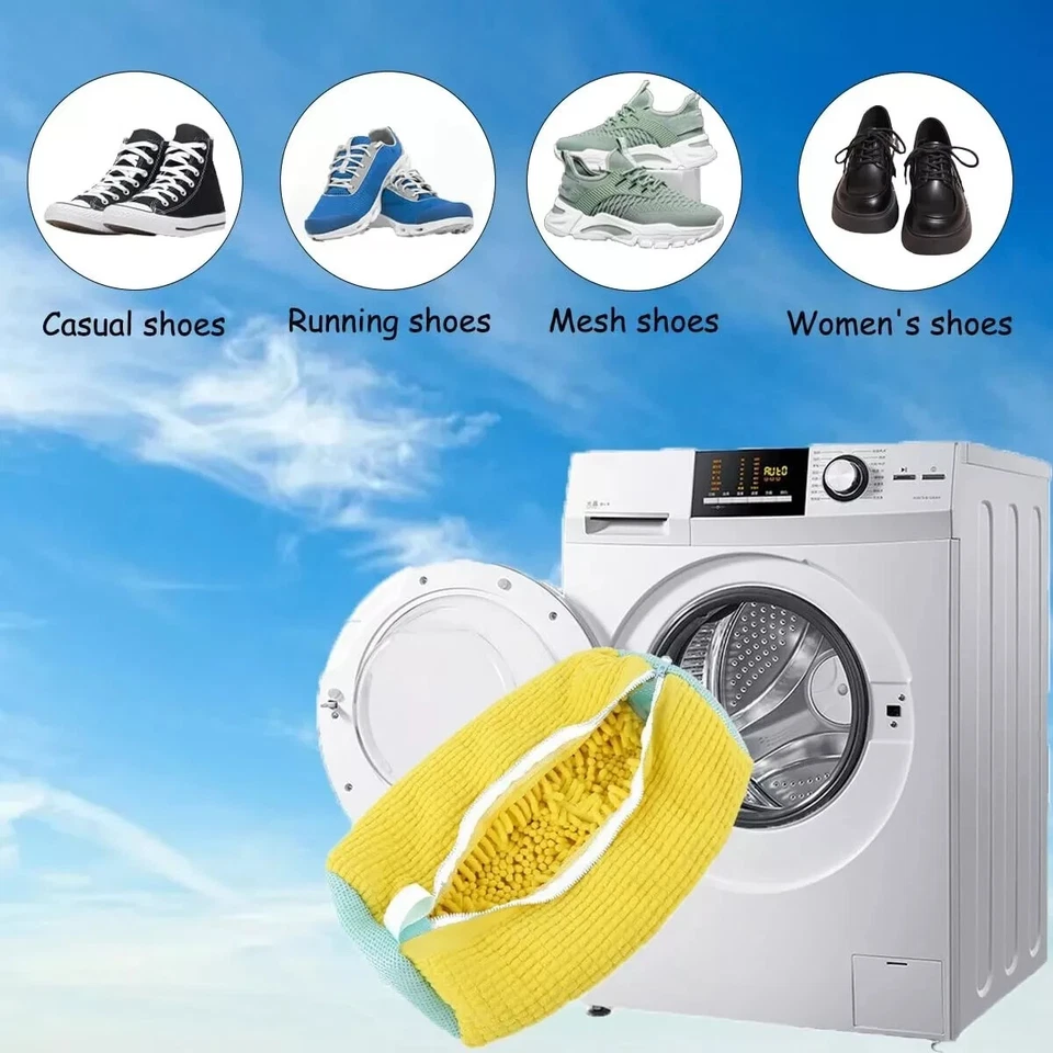 2-Pack Shoe Washing Bags for Washing Machine Eshoppingmart