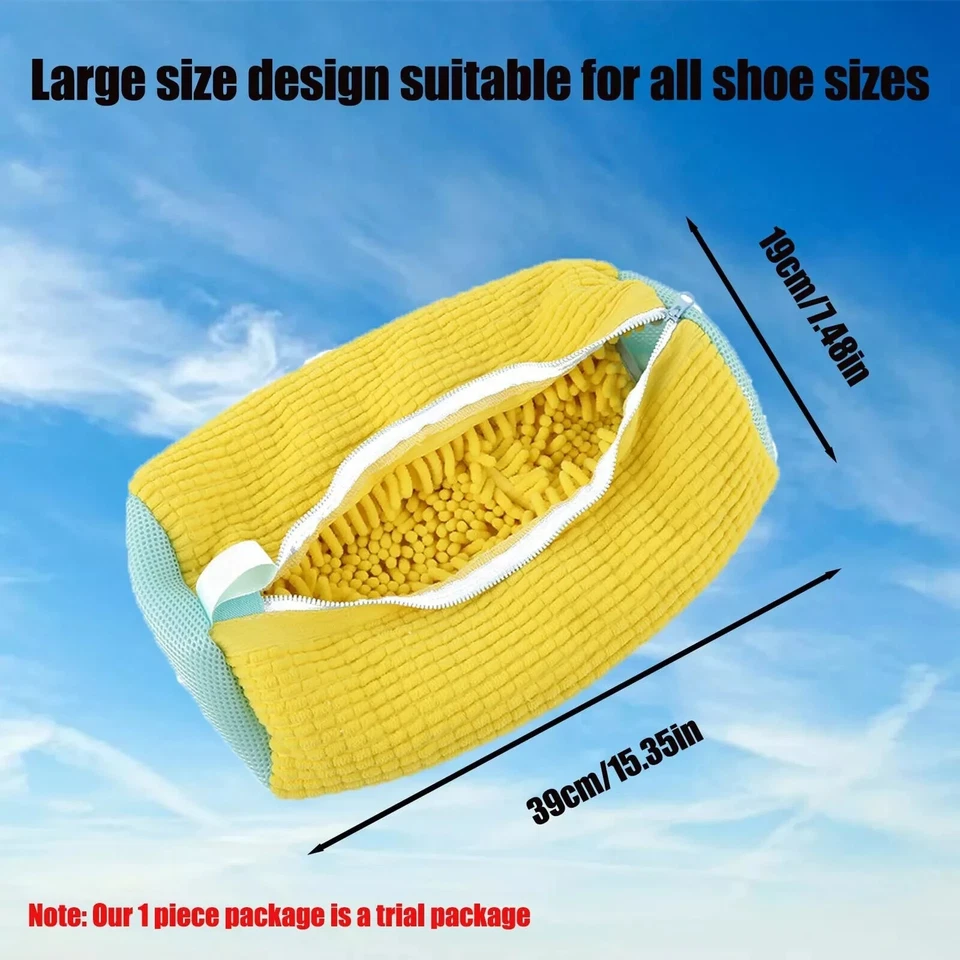 2-Pack Shoe Washing Bags for Washing Machine Eshoppingmart