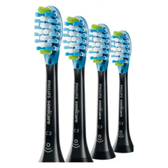 Philips Sonicare C3 Premium Plaque Control Brush Heads – 4-Pack, Black Eshoppingmart