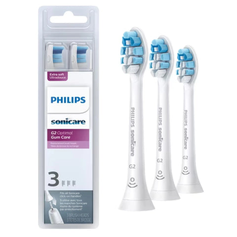 Philips Sonicare G2 Optimal Gum Care Replacement Brush Heads HX9033/65 – 3 Pack Eshoppingmart
