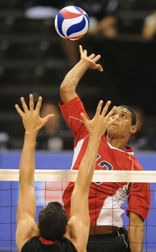 Molten V5M5000-3N Flistatec NCAA Volleyball - Red/White/Blue- PU Microfiber Ball