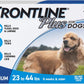 FRONTLINE Plus Flea & Tick Spot Treatment for Medium Breed Dogs 23-44 lbs. (Blue) Count of 3
