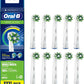 Oral-B CrossAction Original Replacement Heads, White, Pack of 10