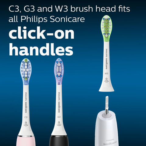 Philips Sonicare Premium Brush Head Variety Pack — C3, G3 & W3 Eshoppingmart