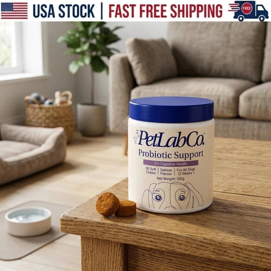 PetLab Co. Dog Probiotic Support Salmon Soft Chews – 30 Count PetLab Co.