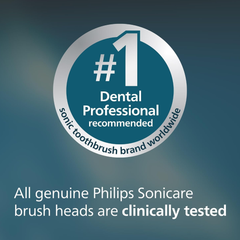 Philips Sonicare W DiamondClean Replacement Toothbrush Heads – 4 Pack, Black HX6064/95 Eshoppingmart