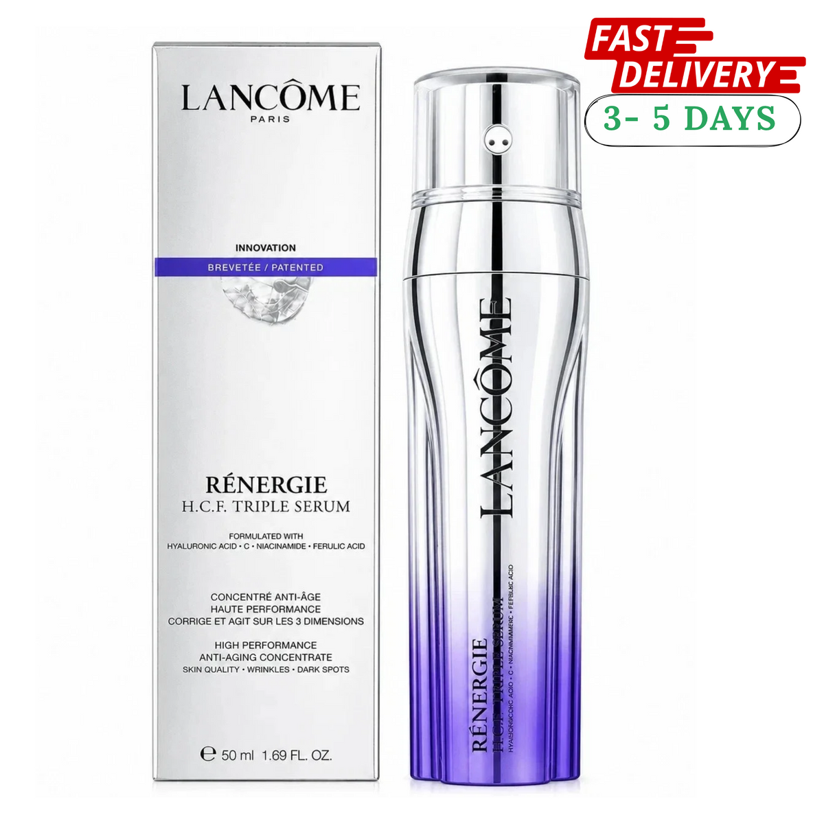 Lancome Renergie H.C.F Triple Serum ANTI-AGING 1.7oz /50mL Eshoppingmart