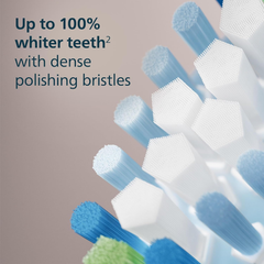 Philips Sonicare C3 Two-in-One Brush Heads, 4-Pack, White – HX9044/65 Eshoppingmart
