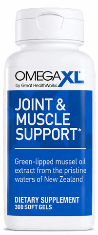Pack of 3 OmegaXL Joint Support Supplement, for Relief - Natural Muscle Support 300 Soft Eshoppingmart