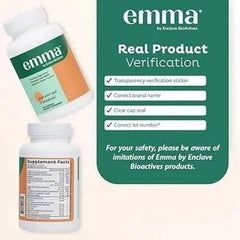 (2 pack)Emma Bloating &amp; Gas Relief Supports Flatter Tummy by Enclave BioActives – 60 Capsules Eshoppingmart