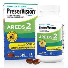 PreserVision Areds 2 Formula Eye Vitamin & Mineral Supplement Soft-Gels, 120 Ct Eshoppingmart