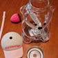 2026 Starbucks Bearista Bear Cup Tumblers Strawberry Topper Baseball Cap 600ML