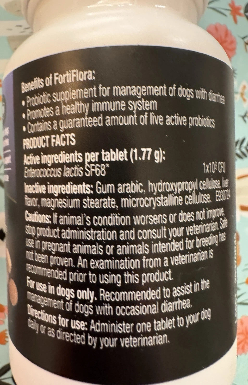 Purina Pro Plan FORTIFLORA For Dogs - 45 Chewable Tablets 12/2027