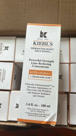 Kiehl's POWERFUL-STRENGTH Line Reducing Concentrate. 3.4 oz/100 ml Vitamin C Eshoppingmart