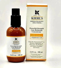 KIEHL'S Powerful Strength Line Reducing Concentrate Hyaluronic 3.4 oz new Eshoppingmart