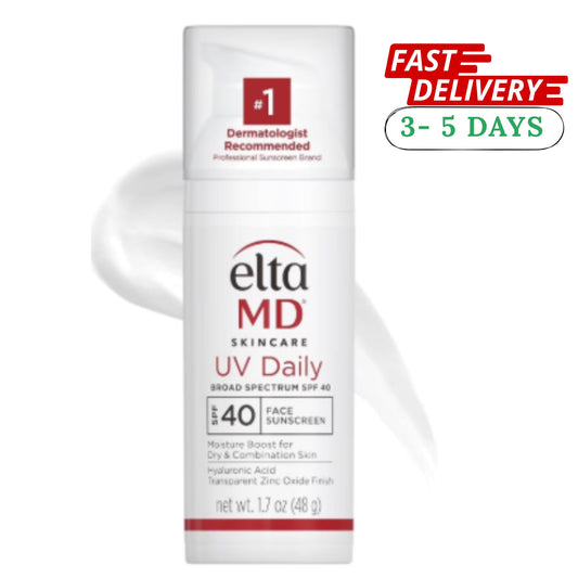 EltaMD UV Daily SPF 40 Broad-Spectrum Face Sunscreen Moisturizer – Lightweight Sunscreen with Micronized Zinc Oxide & Hyaluronic Acid, Fragrance-Free, Non-Comedogenic, 1.7 oz Eshoppingmart