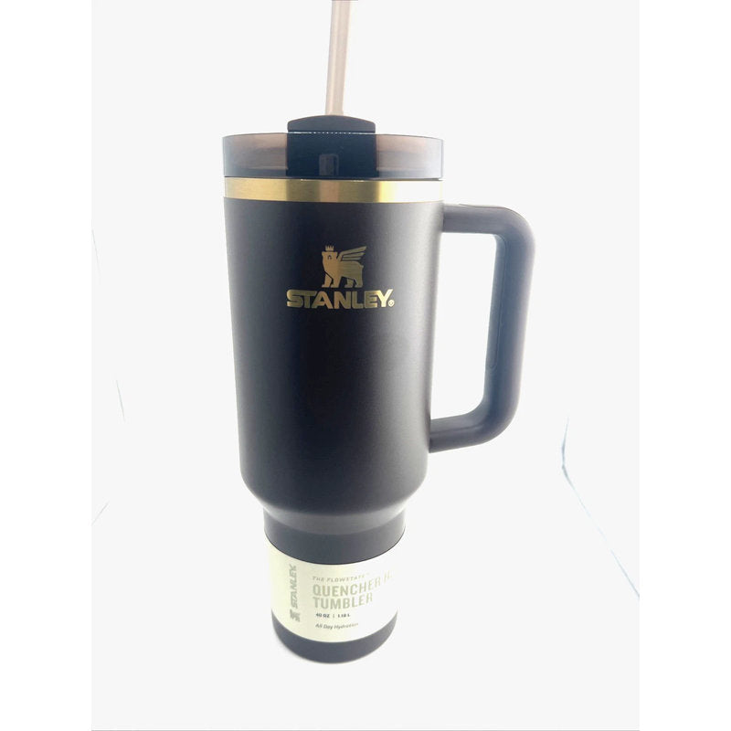 Stanley 40 oz Chocolate Gold Quencher H2.0 FlowState Tumbler with Handle Stanley